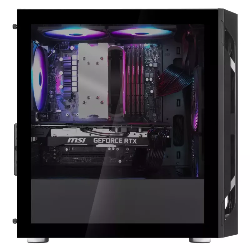 Caja de PC Silverstone FARA H1M Micro Tower Negra
