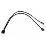 Cable en Y RGB Alphacool 18705 5V negro 300mm