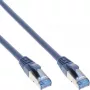 Cable de red InLine S/FTP PiMF Cat.6A libre de halógenos 500MHz azul 5m