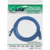Cable de red InLine S/FTP PiMF Cat.6A libre de halógenos 500MHz azul 5m