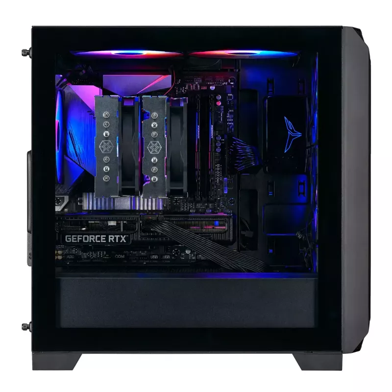 Caja de PC Silverstone FARA 312Z Midi Tower negra