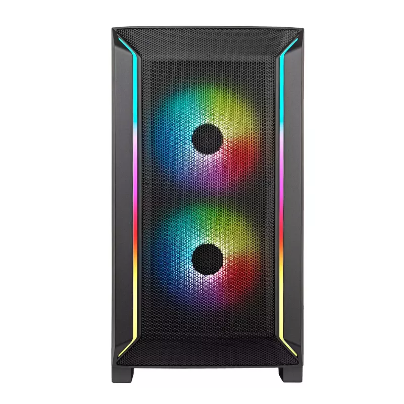 Caja de PC Silverstone FARA 312Z Midi Tower negra