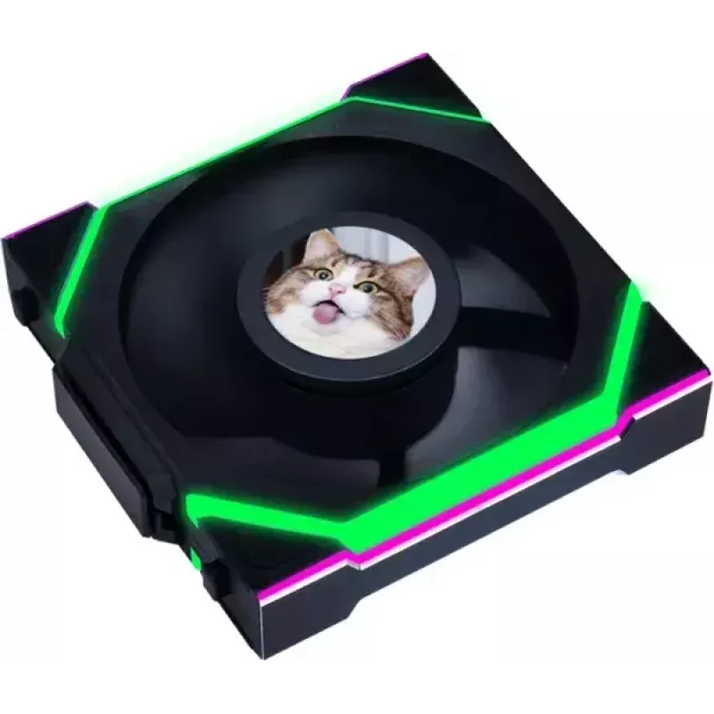 Ventilador Lian Li UNI FAN SL Wireless LCD 120 Reverse Blade