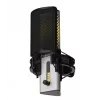 Micrófono para PC Endgame Gear XSTRM - USB con cable, sensibilidad -36 dB, 20-20000 Hz, controles táctiles, cable de 2 m, negro/blanco