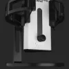 Micrófono para PC Endgame Gear XSTRM - USB con cable, sensibilidad -36 dB, 20-20000 Hz, controles táctiles, cable de 2 m, negro/blanco