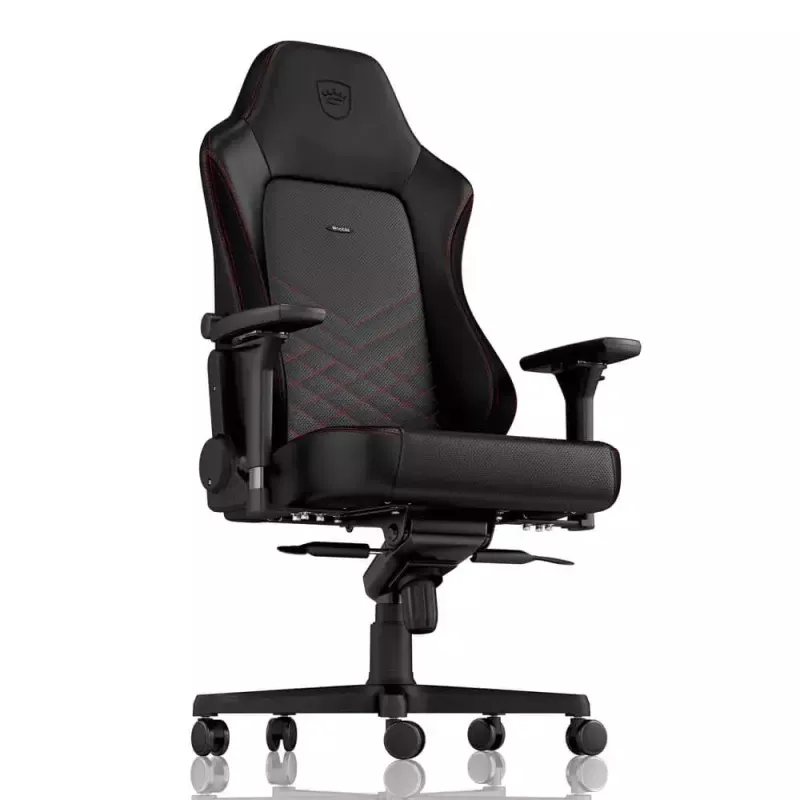noblechairs HERO PU silla gaming, negro/rojo