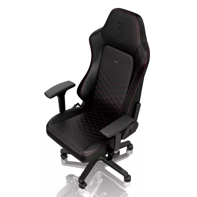 noblechairs HERO PU silla gaming, negro/rojo
