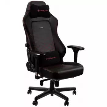 Silla gaming noblechairs Hero PU Leather - asiento con relleno de aire, respaldo acolchado