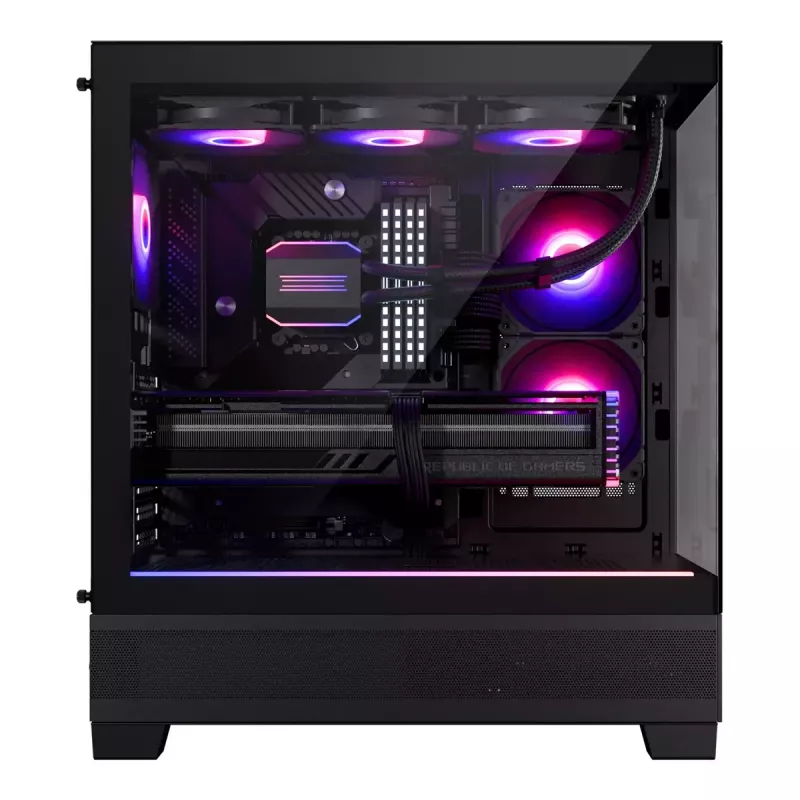 Phanteks XT View PH-XT523V1_DBK01 caja de PC Midi Tower, E-ATX, cristal templado, D-RGB, negro