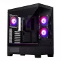 Phanteks XT View PH-XT523V1_DBK01 caja de PC Midi Tower, E-ATX, cristal templado, D-RGB, negro
