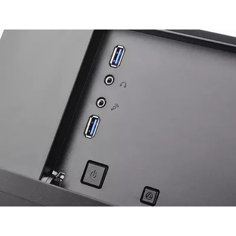 Caja de PC Silverstone GD10 HTPC negra