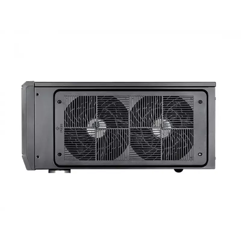 Caja de PC Silverstone GD10 HTPC negra