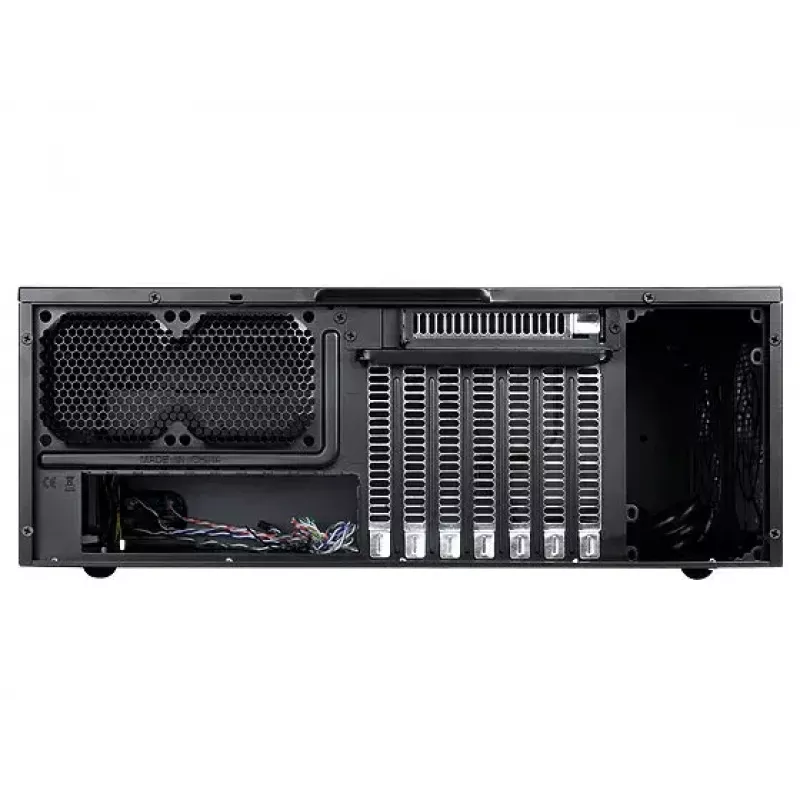 Caja de PC Silverstone GD10 HTPC negra