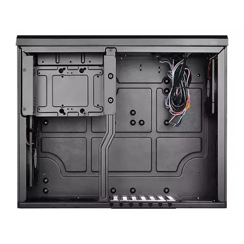 Caja de PC Silverstone GD10 HTPC negra