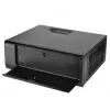 Caja de PC Silverstone GD10 HTPC negra