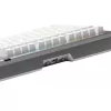 Glorious GMMK 3 Pro 75 % teclado gaming inalámbrico, Pre-Built, switches Fox, US ANSI, plateado