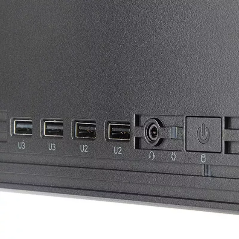 SilverStone MILO 11 SST-ML11B caja de PC sobremesa Micro-ATX delgada