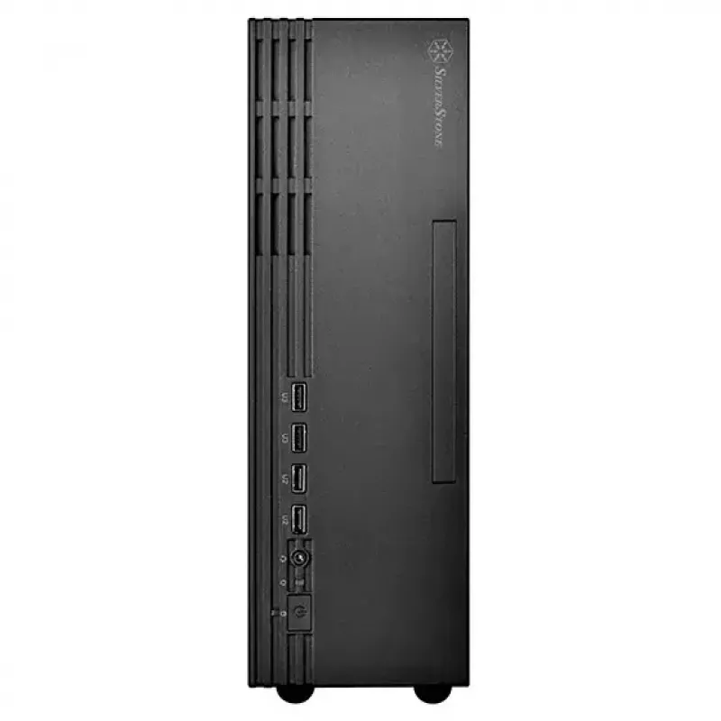 SilverStone MILO 11 SST-ML11B caja de PC sobremesa Micro-ATX delgada