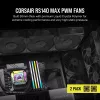 Ventilador Corsair RS140 MAX ventilador para caja de ordenador 14 cm negro 2 uds.