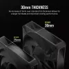 Ventilador Corsair RS140 MAX ventilador para caja de ordenador 14 cm negro 2 uds.