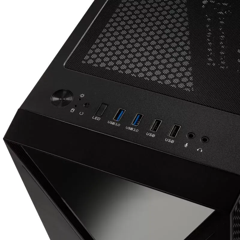 Caja PC Kolink VOID X Midi Tower Negro