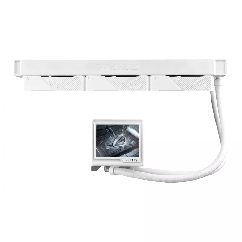 Refrigeración líquida todo en uno ASUS ROG RYUJIN III 360 ARGB EXTREME WHT para procesador 12 cm Blanco 1 ud.