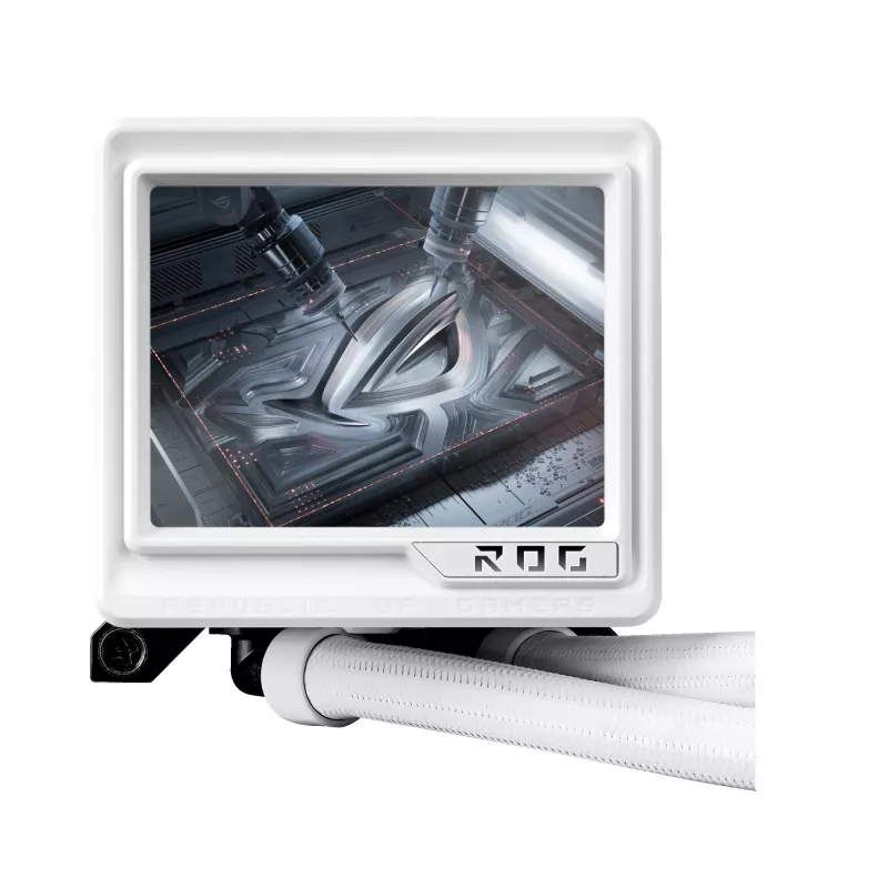 Refrigeración líquida todo en uno ASUS ROG RYUJIN III 360 ARGB EXTREME WHT para procesador 12 cm Blanco 1 ud.