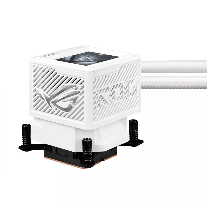 Refrigeración líquida todo en uno ASUS ROG RYUJIN III 360 ARGB EXTREME WHT para procesador 12 cm Blanco 1 ud.