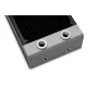 Radiador EK Water Blocks Latón Cobre Acero inoxidable Negro 130x300x44mm