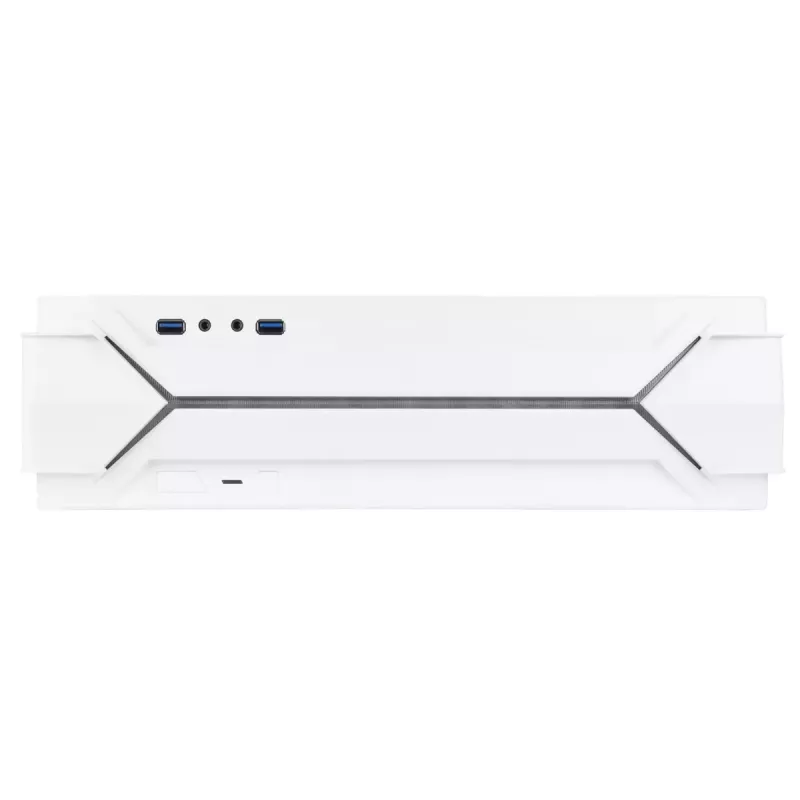 Caja PC Silverstone RVZ03-ARGB Sobremesa Blanco