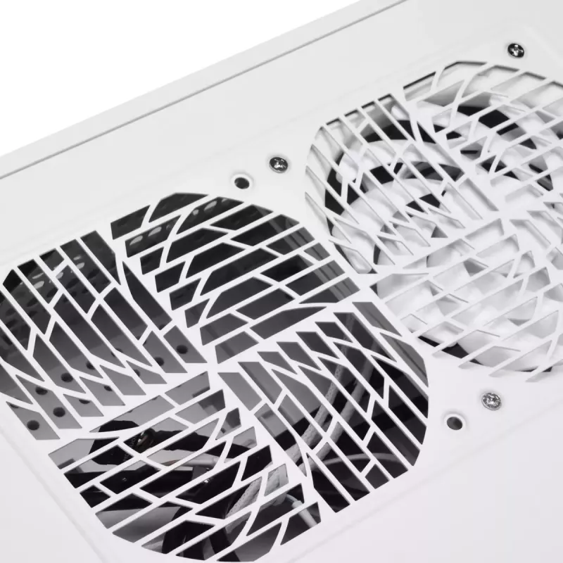 Caja PC Silverstone RVZ03-ARGB Sobremesa Blanco