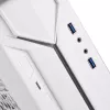 Caja PC Silverstone RVZ03-ARGB Sobremesa Blanco