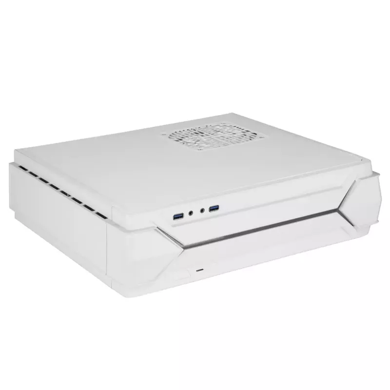 Caja PC Silverstone RVZ03-ARGB Sobremesa Blanco