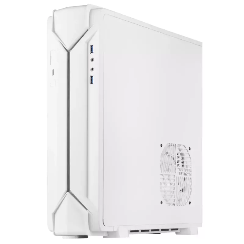 Caja PC Silverstone RVZ03-ARGB Sobremesa Blanco