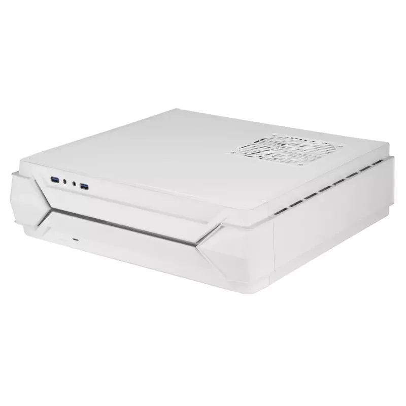 Caja PC Silverstone RVZ03-ARGB Sobremesa Blanco