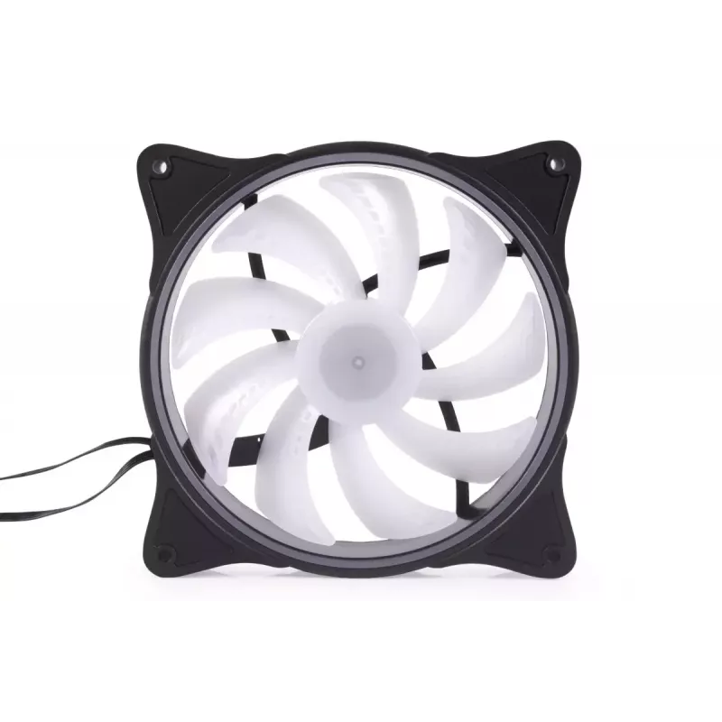 Alphacool Rise Aurora 24837 ventilador de caja PWM, 140 mm, negro