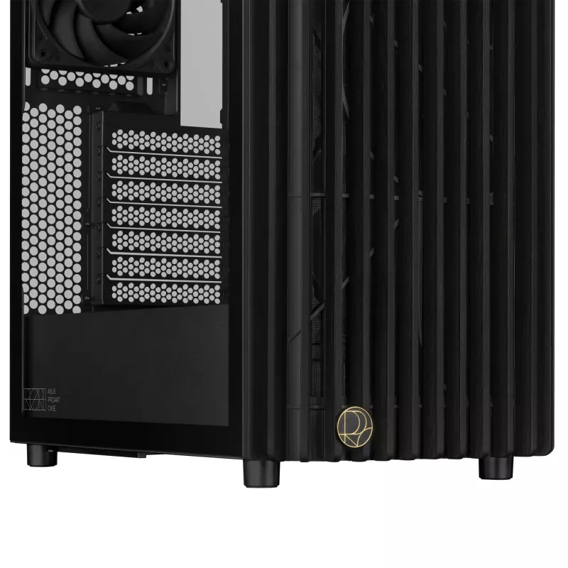 ASUS ProArt PA401 Wood Edition TG PWM 90DC00M0-B39000 caja para PC, Midi Tower, ATX, cristal templado, 2x USB 3.2, negra