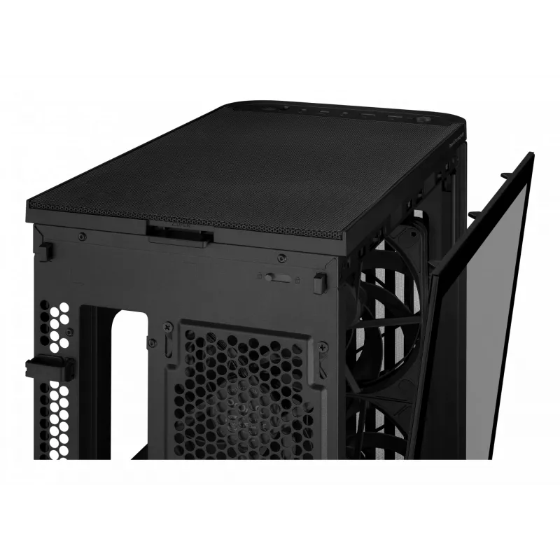 ASUS ProArt PA401 Wood Edition TG PWM 90DC00M0-B39000 caja para PC, Midi Tower, ATX, cristal templado, 2x USB 3.2, negra
