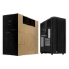 ASUS ProArt PA401 Wood Edition TG PWM 90DC00M0-B39000 caja para PC, Midi Tower, ATX, cristal templado, 2x USB 3.2, negra