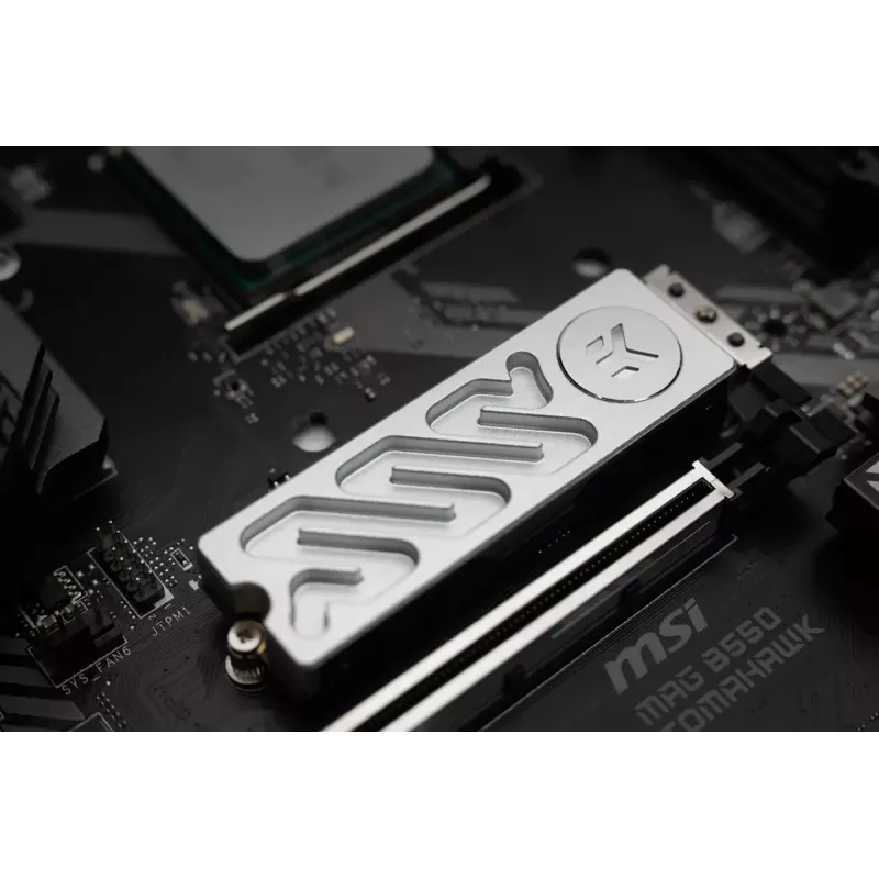 EK Water Blocks EK-Quantum Convection M.2 NVMe disipador para SSD, plateado