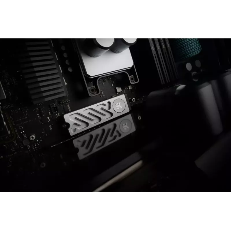 EK Water Blocks EK-Quantum Convection M.2 NVMe disipador para SSD, plateado