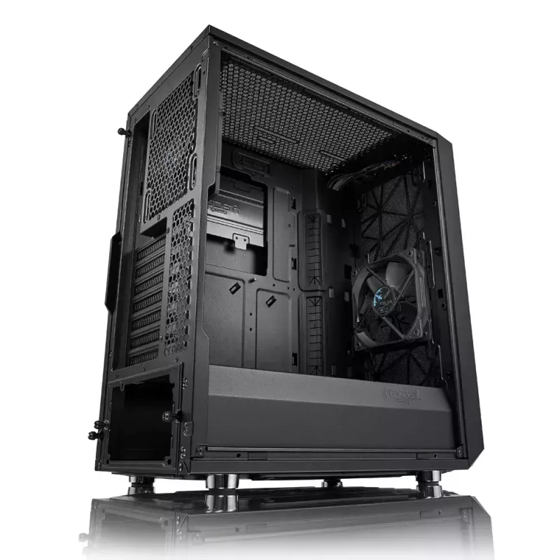 Caja de PC Fractal Design Meshify C Midi Tower negra