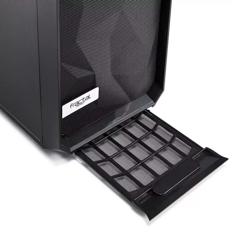 Caja de PC Fractal Design Meshify C Midi Tower negra