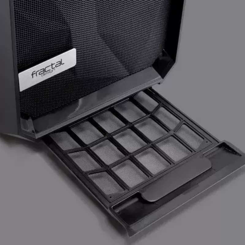 Caja de PC Fractal Design Meshify C Midi Tower negra
