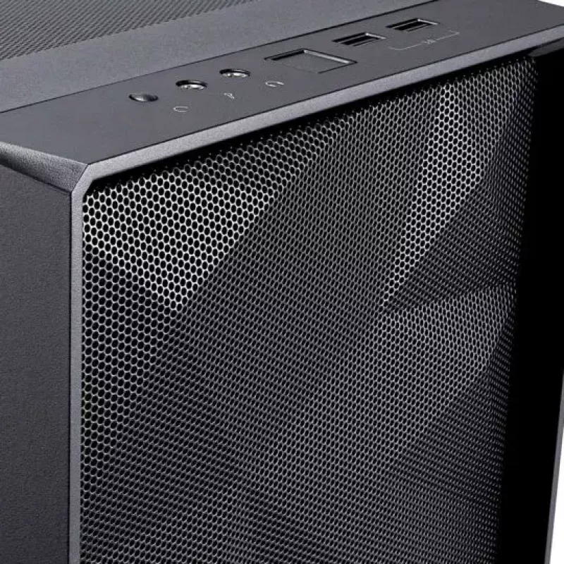 Caja de PC Fractal Design Meshify C Midi Tower negra