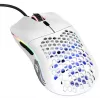 Ratón Glorious Gaming Glorious Model O- Regular (blanco), diestro, óptico, USB Type-A, 3200 DPI, blanco