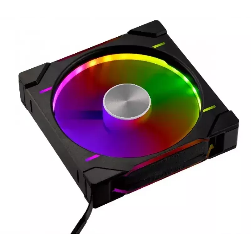 Phanteks D30-140 PWM Regular Airflow D-RGB PH-F140D30_DRGB_PWM_BK01_3P ventilador de caja, 140 mm, negro (3 uds.)