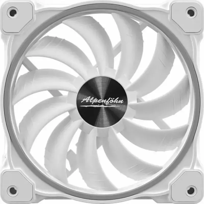 Ventilador de caja Alpenföhn Wing Boost 3 ARGB High Speed 120 mm, 36,8 dB (ruido máx.)