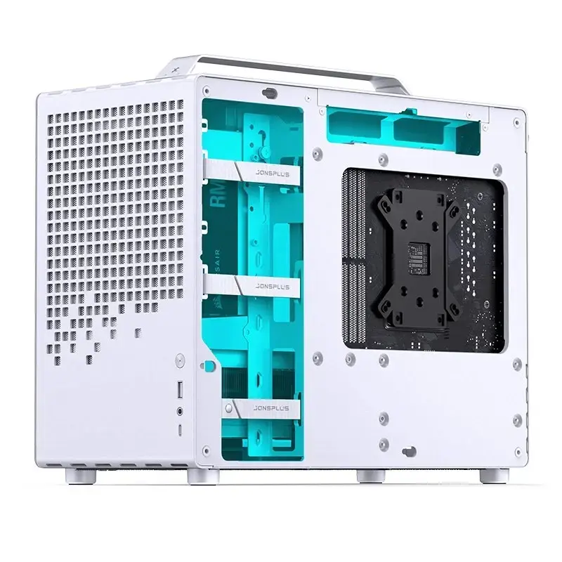 Caja de ordenador Jonsbo Jonsplus Z20 Mesh Mini Tower Micro-ATX Blanca
