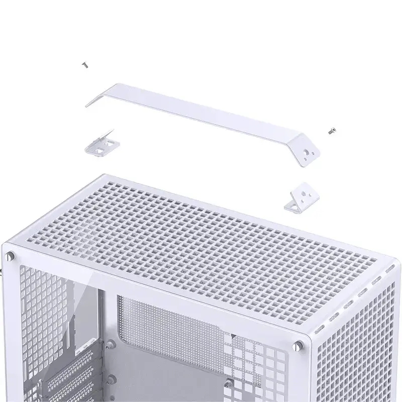 Caja de ordenador Jonsbo Jonsplus Z20 Mesh Mini Tower Micro-ATX Blanca
